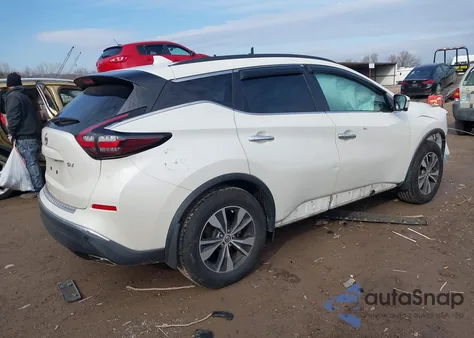 2020 Nissan Murano Sv Fwd из США, поврежденный, VIN 5N1AZ2BJ8LN111622